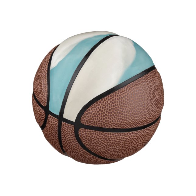 waves in all ways mini basketball (Angled)