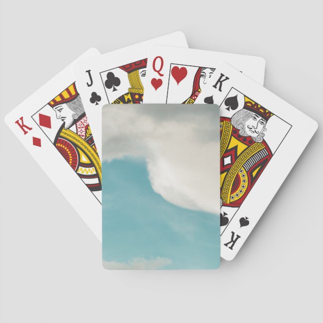 waves in all ways playing cards (Back)