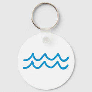 Waves Keychain