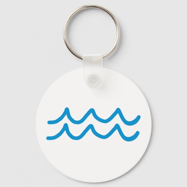 Waves Keychain (Front)