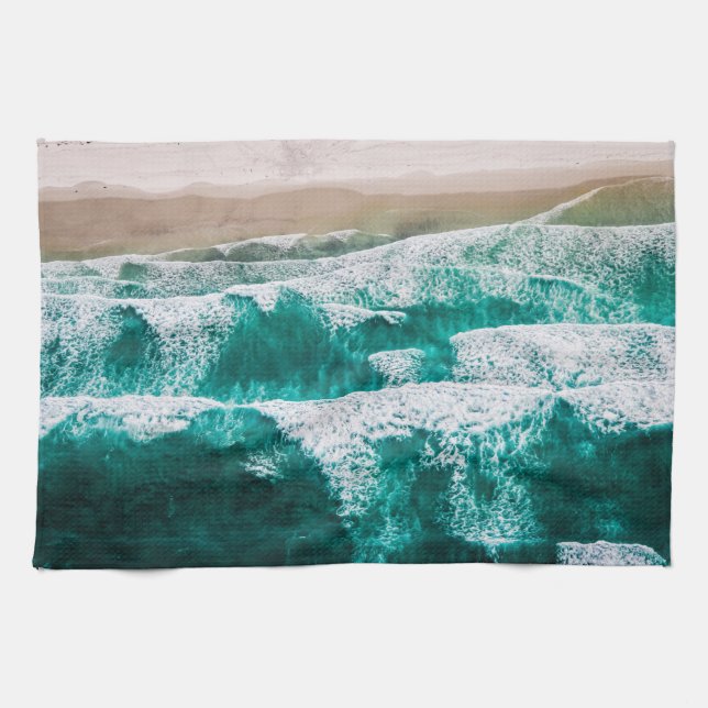 Waves Kitchen Towel (Horizontal)