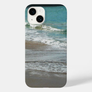 Waves Lapping on the Beach Turquoise Blue Ocean Case-Mate iPhone 14 Case