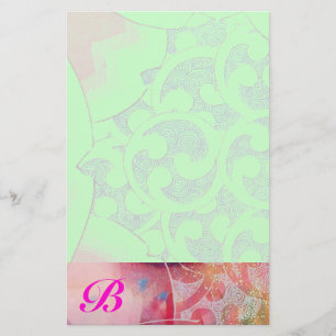 WAVES Monogram Stationery