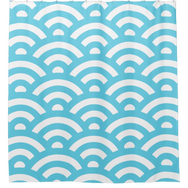 Waves ocean blue texture (Front)