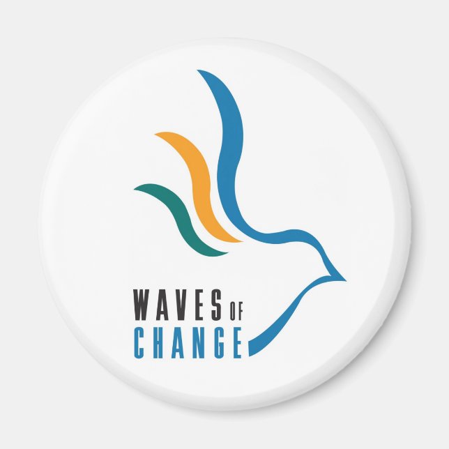 Waves of Change Magnets (Front)