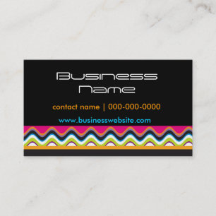 Waves of Colour Business Card