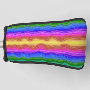 Waves of Colour Golf Head Cover