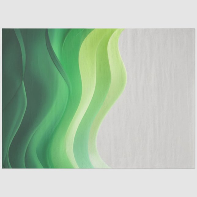 Waves of Eden Tissue Paper (Front)