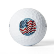 Waves of Freedom American Flag