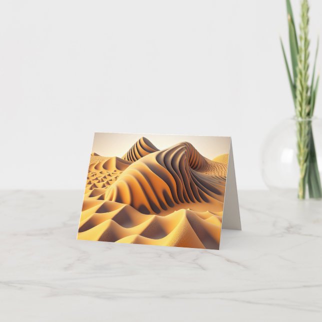 Waves of Gold Card (Front)