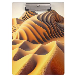 Waves of Gold Clipboard