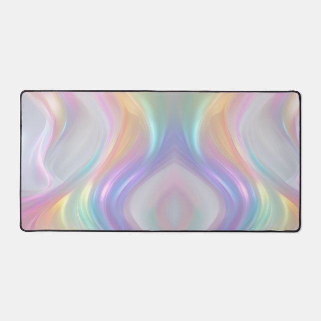Waves of Light Desk Mat (Front)
