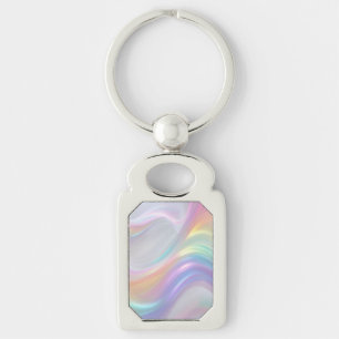 Waves of Light Keychain