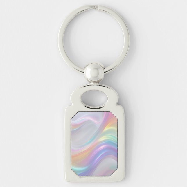 Waves of Light Keychain (Front)