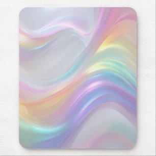 Waves of Light Mouse Pad