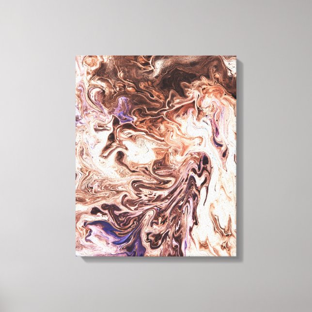 Waves of sand canvas print (Front)