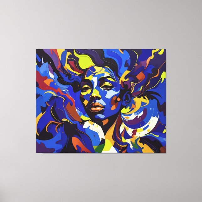 Waves of Self Canvas Print (Front)