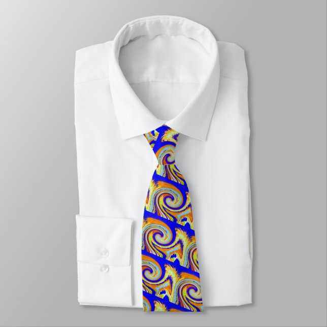 Waves of success tie (Tied)