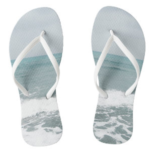 Waves of Summer Fun for You on Flip Flops