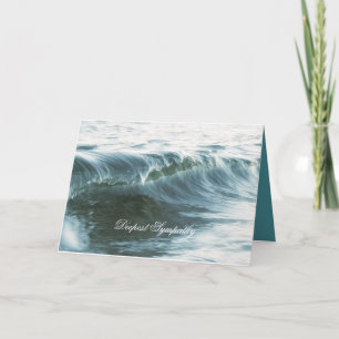 Waves of Sympathy Card