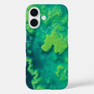 Waves of Tranquillity: A Peaceful View iPhone 16 Case