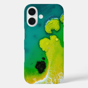 Waves of Tranquillity: A Peaceful View iPhone 16 Case