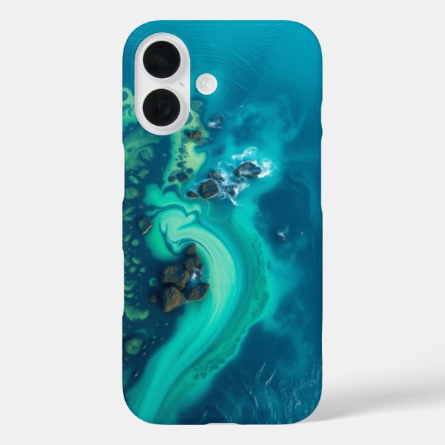Waves of Tranquillity: A Peaceful View Case-Mate iPhone Case (Back)