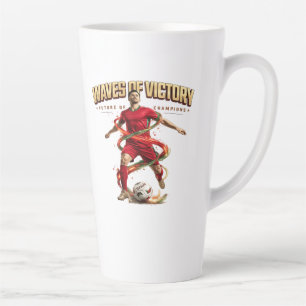 waves of victory latte mug