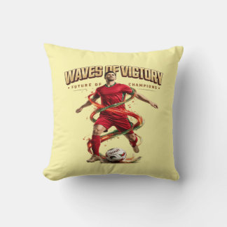 waves of victory throw pillow