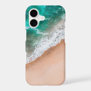 Waves on Sandy Beach 