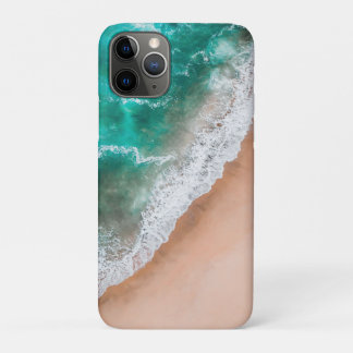 Waves on Sandy Beach iPhone 11 Pro Case