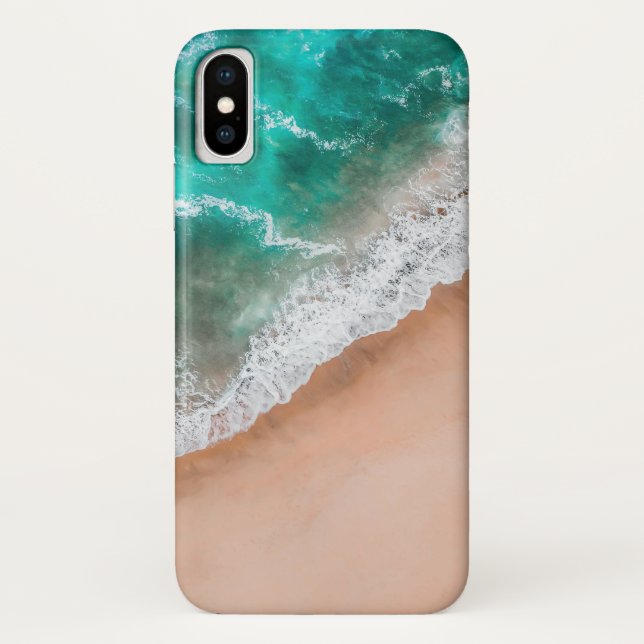 Waves on Sandy Beach  Case-Mate iPhone Case (Back)