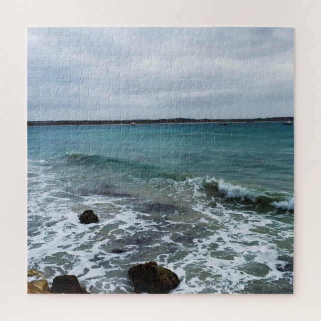 Waves On The Ocean,  Jigsaw Puzzle (Vertical)
