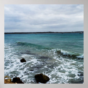 Waves On The Ocean, Poster