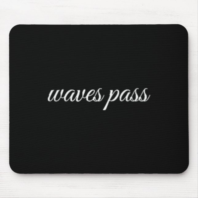 Waves P, Mental Health Therapy _1  Mouse Pad (Front)