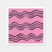 Waves Paper Napkin