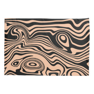 Waves Pattern Pillow Case - Choose Colour