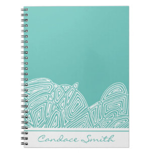 Waves Personalized Notebook