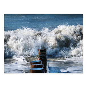 WAVES PHOTO PRINT