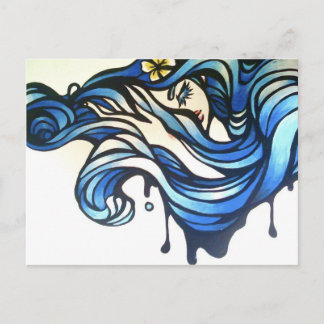 Waves Postcard