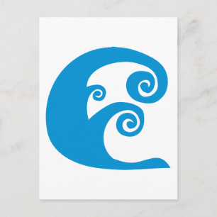 Waves Postcard