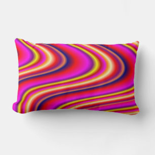 Waves Rainbow Pillow