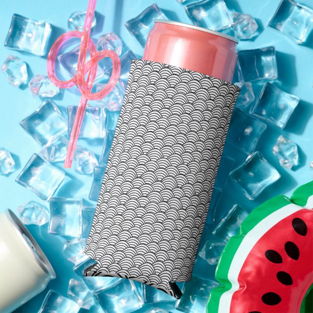 Waves  seltzer can cooler (In Situ Summer)