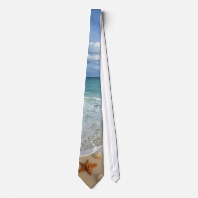 Waves & Shells Tie (Front)