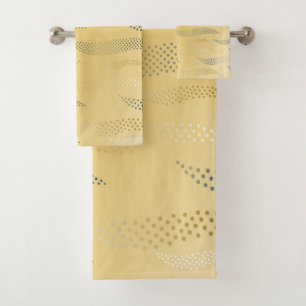 Waves Tiger (stylized pattern) 1 Bath Towel Set