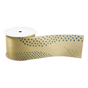 Waves Tiger (stylized pattern) 1 Satin Ribbon