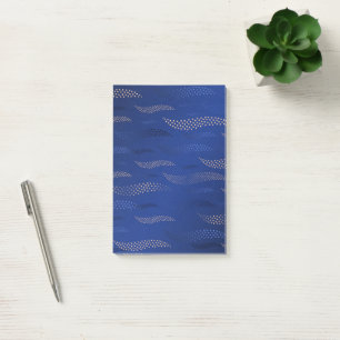 Waves Tiger (stylized pattern) 2 Post-it Notes