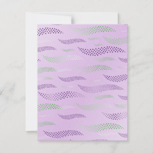 Waves Tiger (stylized pattern) 3 Card