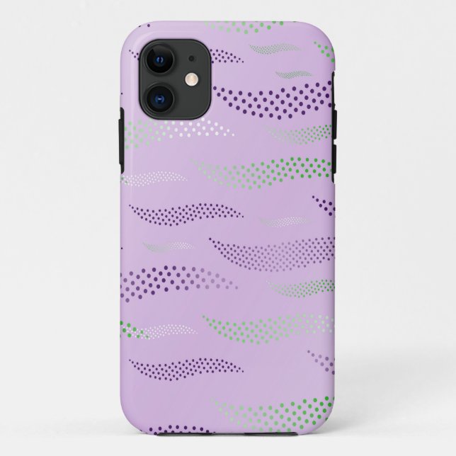 Waves Tiger (stylized pattern) 3 Case-Mate iPhone Case (Back)