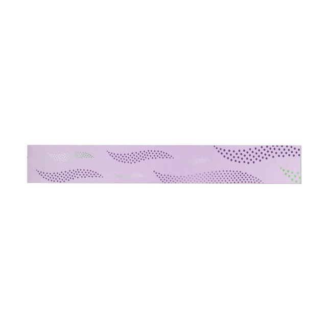 Waves Tiger (stylized pattern) 3 Wrap Around Label (Individual)